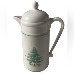 Nikko Christmastime Thermos Carafe Coffee Pot
